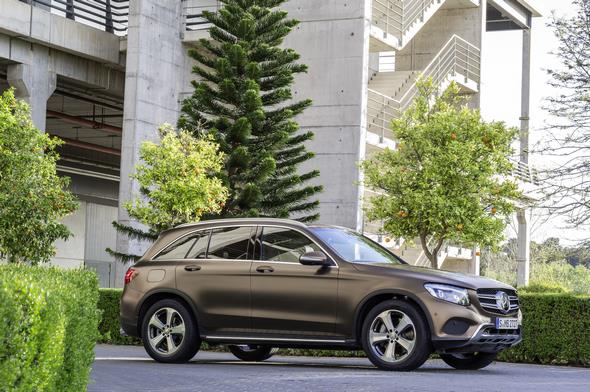 Mercedes-Benz GLC 250d 4MATIC, CITRINBRAUN MAGNO, Offroad Line Exterieur Mercedes-Benz GLC 220d 4MATIC, CITRINE BROWN MAGNO, Offroad Line, exterior