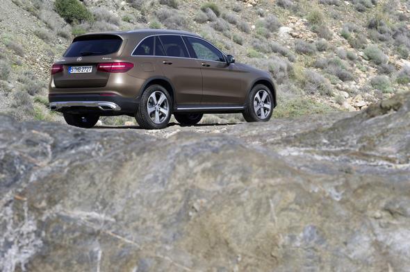 Mercedes-Benz GLC 250d 4MATIC, CITRINBRAUN MAGNO, Offroad Line Exterieur Mercedes-Benz GLC 220d 4MATIC, CITRINE BROWN MAGNO, Offroad Line, exterior