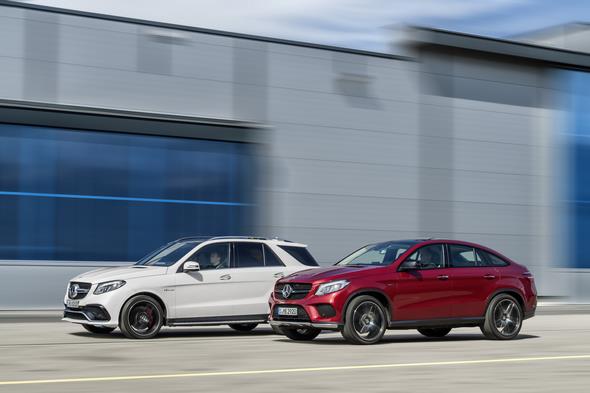 Mercedes-AMG GLE 63 S, W 166, face lift 2015 Mercedes-Benz GLE Coupé (2014)