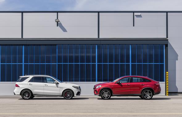 Mercedes-AMG GLE 63 S, W 166, face lift 2015 Mercedes-Benz GLE Coupé (2014)