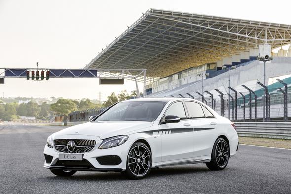 Exklusives AMG Zubehör für C-Klasse Modelle mit AMG Line und C 450 AMG 4MATIC