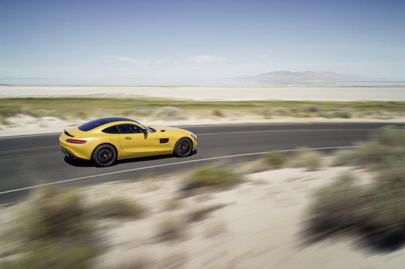 Mercedes-AMG GT (C 190) 2014, exterior: AMG solarbeam; AMG Exterior Night package