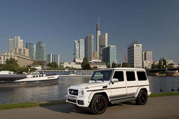 PTD G – Experience Frankfurt September 2015 G 63 AMG Edition 464 Polar weiss