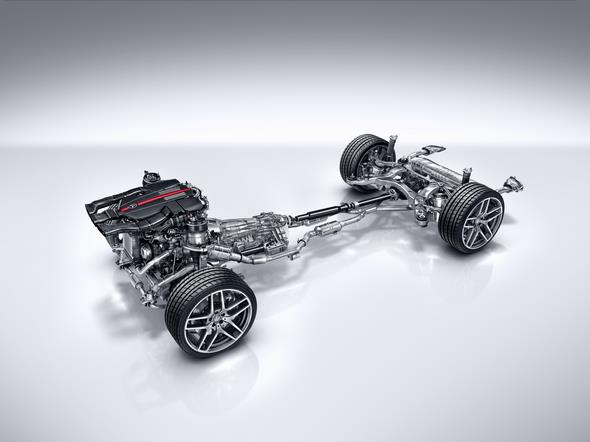 Mercedes-Benz GLE 450 AMG (C 292) 2015, Fahrwerk und Antriebsstrang, chassis and power train