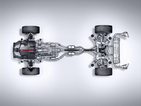 Mercedes-Benz GLE 450 AMG (C 292) 2015, Fahrwerk und Antriebsstrang, chassis and power train