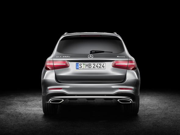 Mercedes-Benz GLC 350e 4MATIC, EDITION 1, (X 253) 2015, SELENITGRAU met, Designo Leder Nappa Platinweiß, AMG Line Exterieur