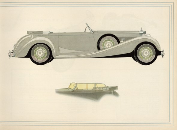 Typ 540 K (W 29), Katalog, Januar 1938