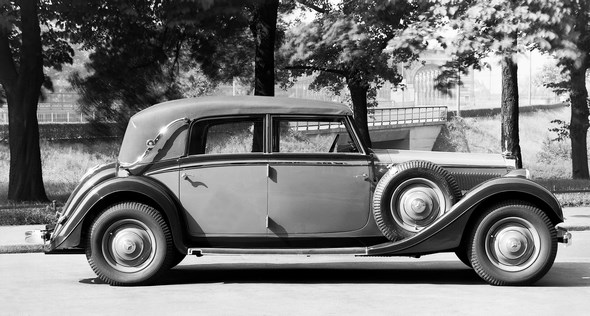 Mercedes-Benz Typ 320, 78 PS, Cabriolet D, Bauzeit: 1937 bis 1942.