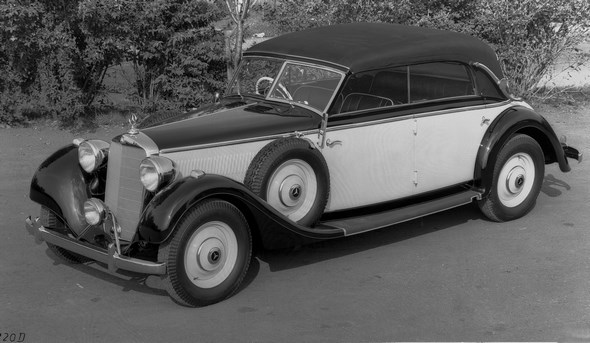 Mercedes-Benz Typ 320, 78 PS, Cabriolet D, Bauzeit: 1937 bis 1942.