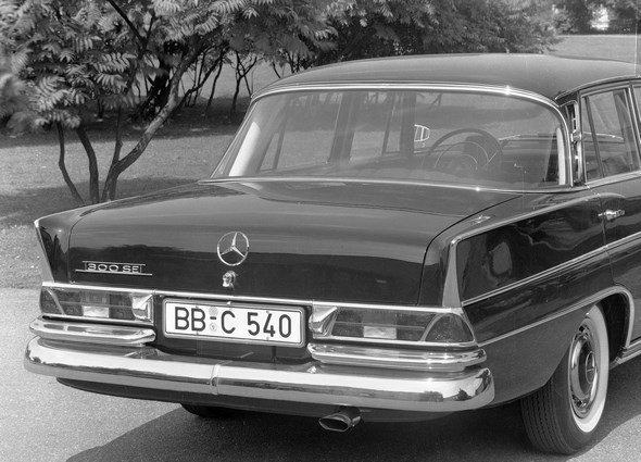 "Heckflossen-Mercedes" Typ 300 SE, 1961 - 1965.