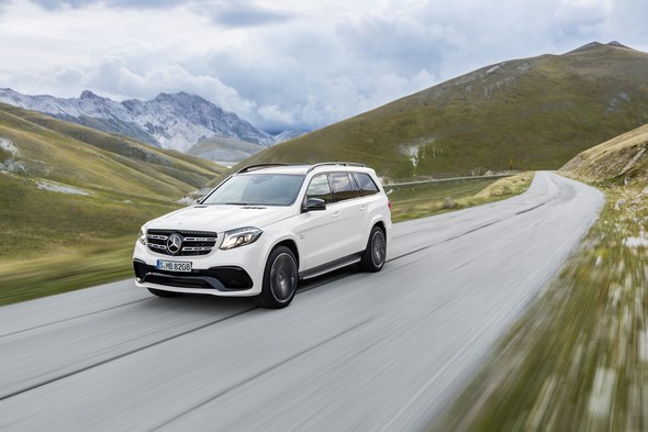 Mercedes-Benz GLS, (X 166), FL 2015
