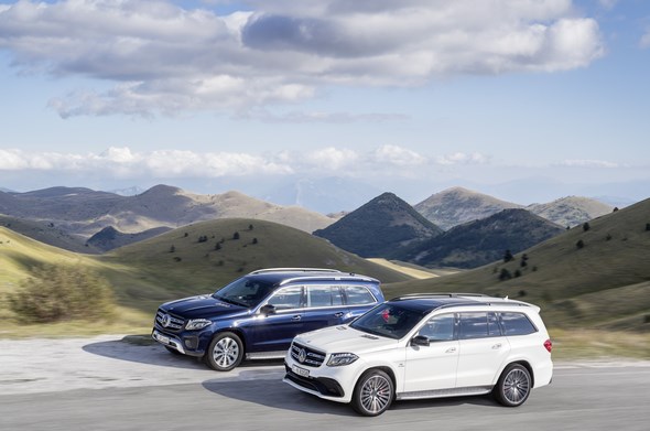 Mercedes-Benz GLS, (X 166), FL 2015