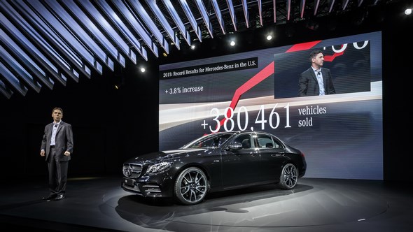 Mercedes-Benz auf der New York International Auto Show 2016 Mercedes-Benz at the 2016 New York International Auto Show