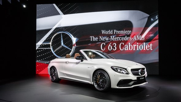 Mercedes-Benz auf der New York International Auto Show 2016 Mercedes-Benz at the 2016 New York International Auto Show