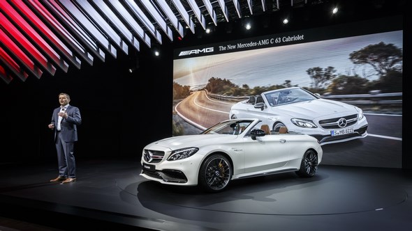 Mercedes-Benz auf der New York International Auto Show 2016 Mercedes-Benz at the 2016 New York International Auto Show