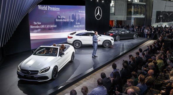 Mercedes-Benz auf der New York International Auto Show 2016 Mercedes-Benz at the 2016 New York International Auto Show