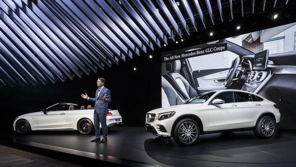 Mercedes-Benz auf der New York International Auto Show 2016 Mercedes-Benz at the 2016 New York International Auto Show