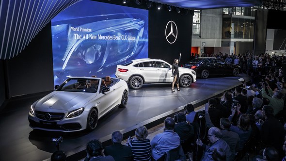 Mercedes-Benz auf der New York International Auto Show 2016 Mercedes-Benz at the 2016 New York International Auto Show