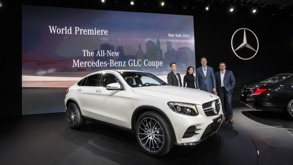 Mercedes-Benz auf der New York International Auto Show 2016 Mercedes-Benz at the 2016 New York International Auto Show