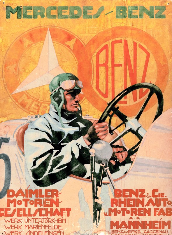 Fusionsplakat, Benz & Cie. und die Daimler-Motoren-Gesellschaft