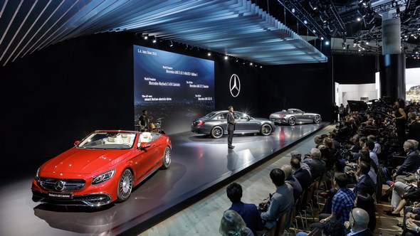Mercedes-Benz & smart auf der Los Angeles Auto Show 2016